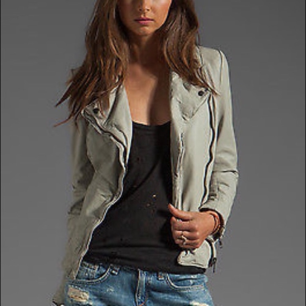 NWT Muubaa Leather Jacket